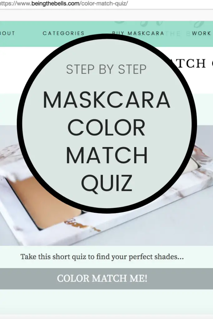 Maskcara Beauty Color Match Quiz