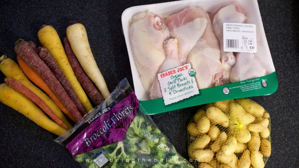 One Pan Chicken and Veggies