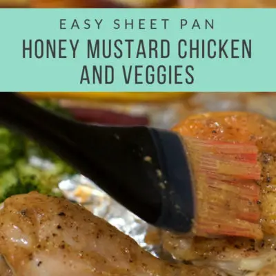 Sheet Pan Honey Mustard Chicken and Vegetables Recipe