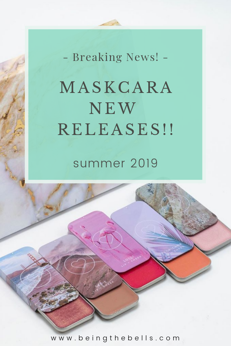 Maskcara New Releases! Summer 2019!