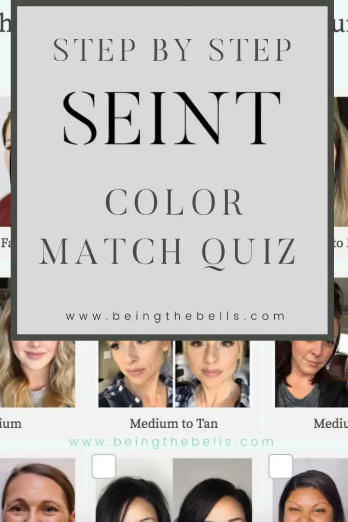 Seint color match quiz, Maskcara color match quiz