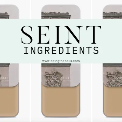 What are Seint’s Ingredients?