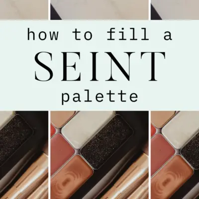 How to Fill a Seint Palette